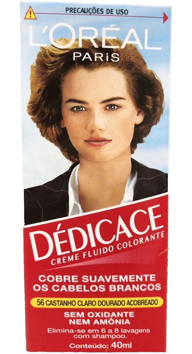 Coloration L'Oréal Dédicace N°56 Châtain Clair Doré Cuivré - Boîte Neuve